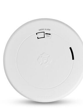 White Smoke Alarm Detector